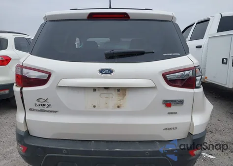 2018 Ford Ecosport Ses из США, поврежденный, VIN MAJ6P1CL3JC175446